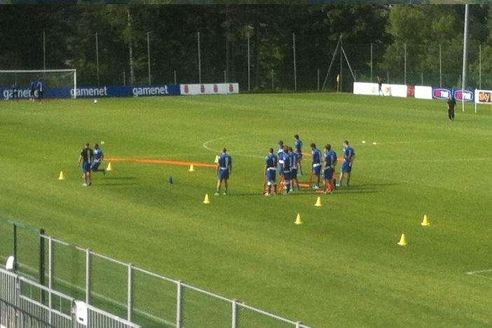 BARDONECCHIA LIVE - Blucerchiati in campo per la seduta mattutina