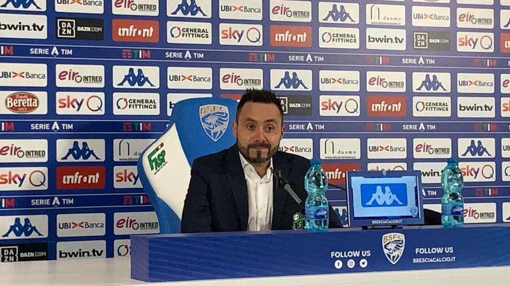 De Zerbi: "Samp squadra tosta. Partita da prendere con le molle"