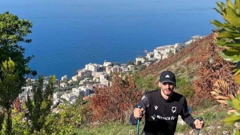 Social Sampdoria, il recupero di Gabbiadini passa anche dal trekking