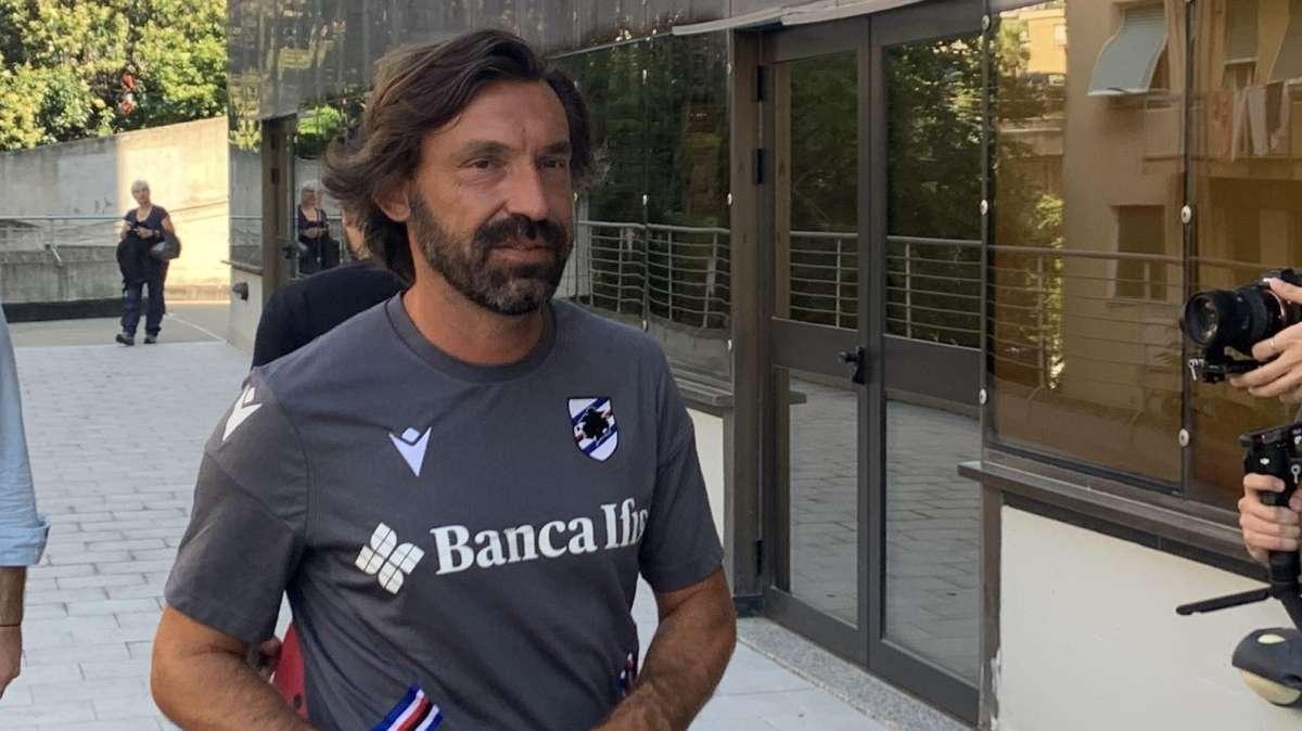 Sampdoria, Pirlo: "Risposte positive dalla squadra, dobbiamo dare il 100% per i tifosi"