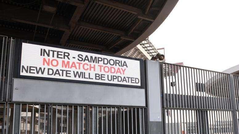 Data recupero di Inter-Samp ancora da definire