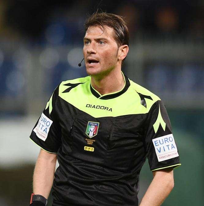 Atalanta - Sampdoria arbitrata da Pasqua di Tivoli