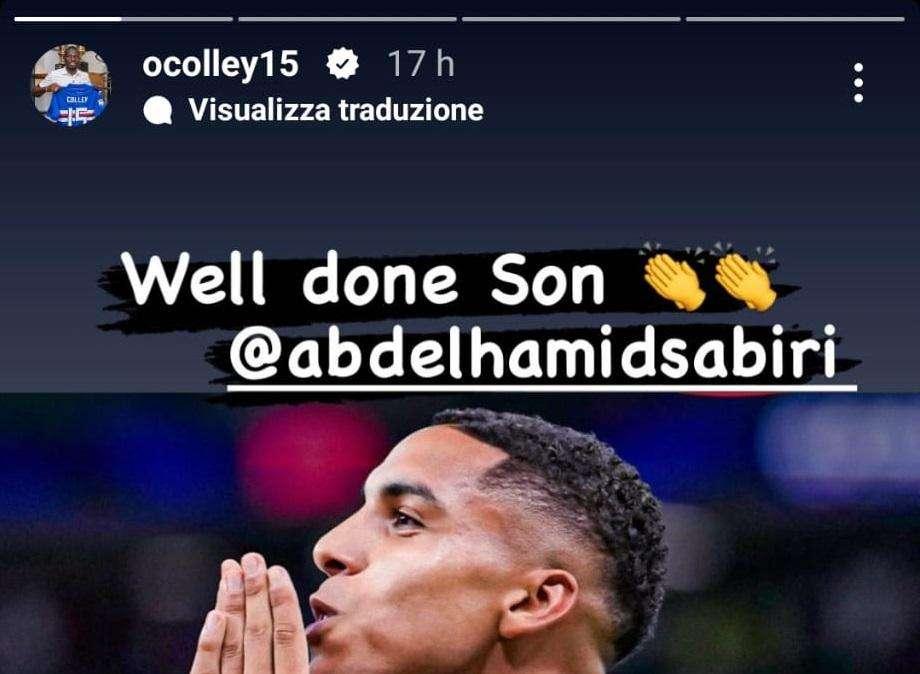 Sampdoria, Colley si complimenta con Sabiri protagonista con il Marocco