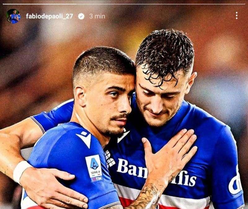 Social Sampdoria, Depaoli incoraggia Ferrari: "Ti aspettiamo più forte"
