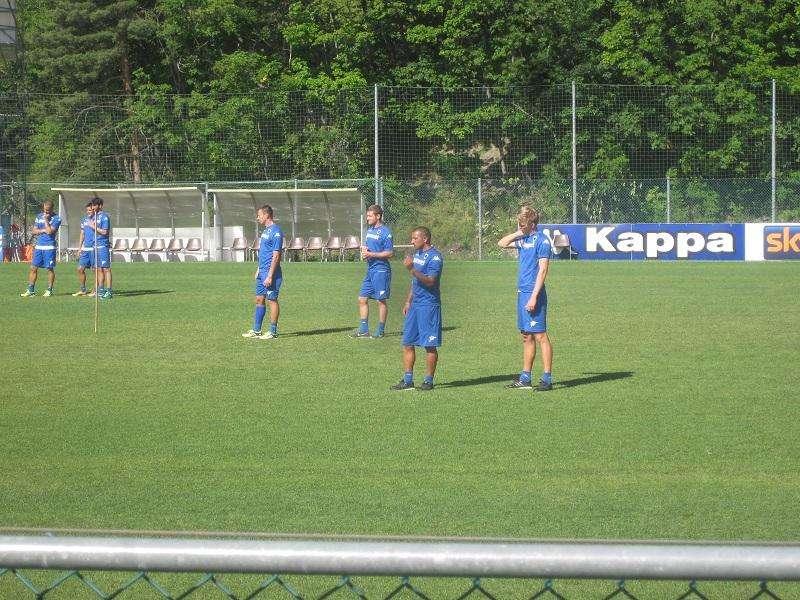 BARDONECCHIA LIVE - PHOTOGALLERY: l'allenamento mattutino