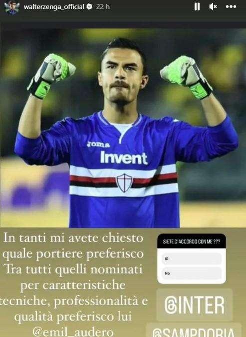 Sampdoria, Audero accostato all'Inter. Zenga: "Per professionalità e qualità preferisco lui"