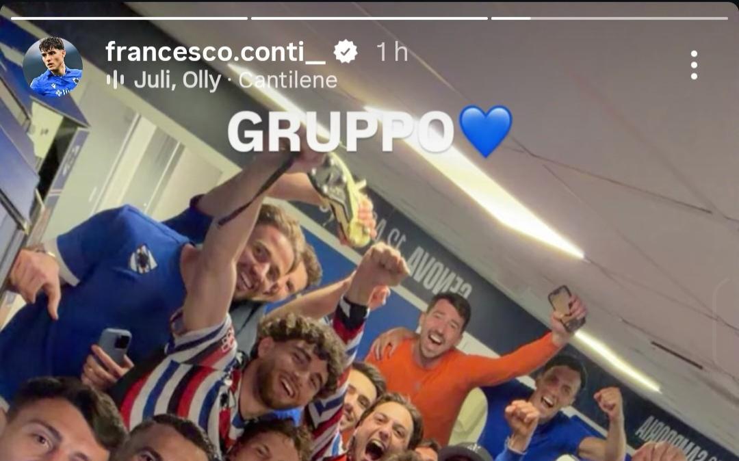 Sampdoria social, Conti esalta lo spirito dei blucerchiati: "Gruppo"