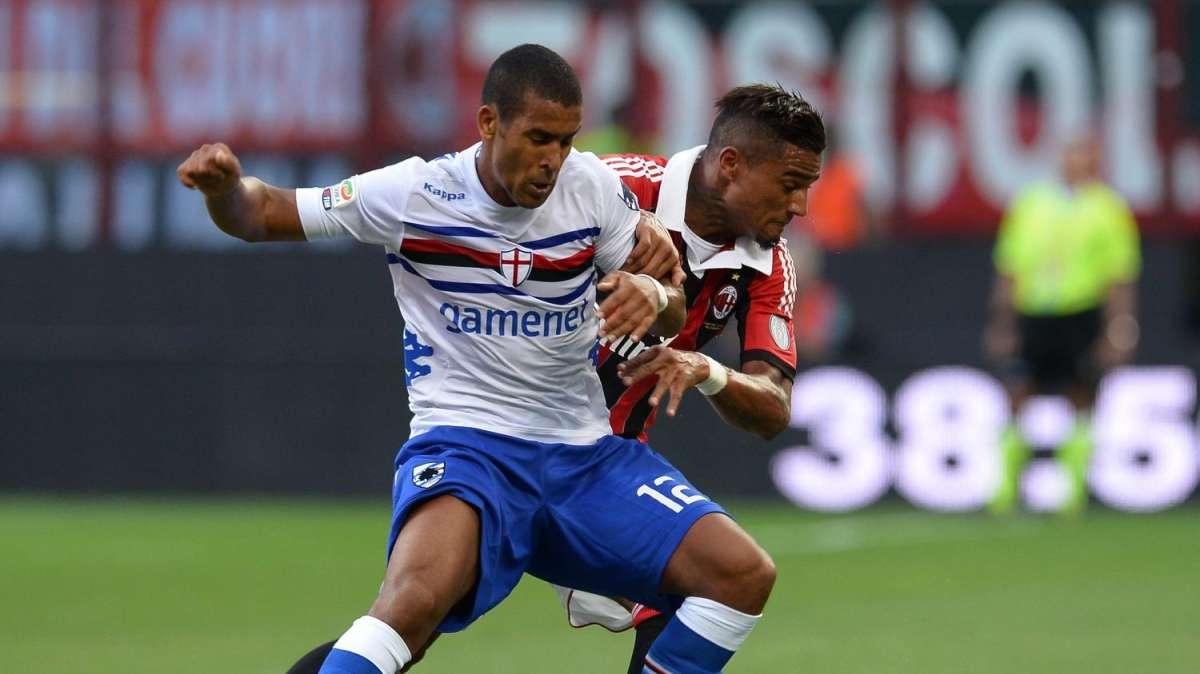 Photogallery Milan - Sampdoria: Tissone combattente