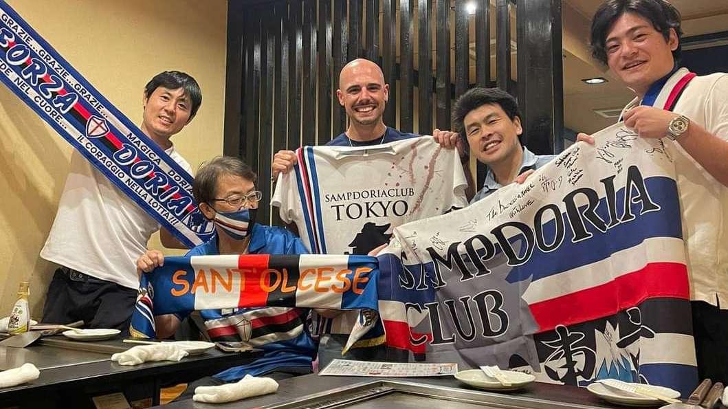 Sampdoria Club Sant'Olcese: "Da Tokyo con amore!"