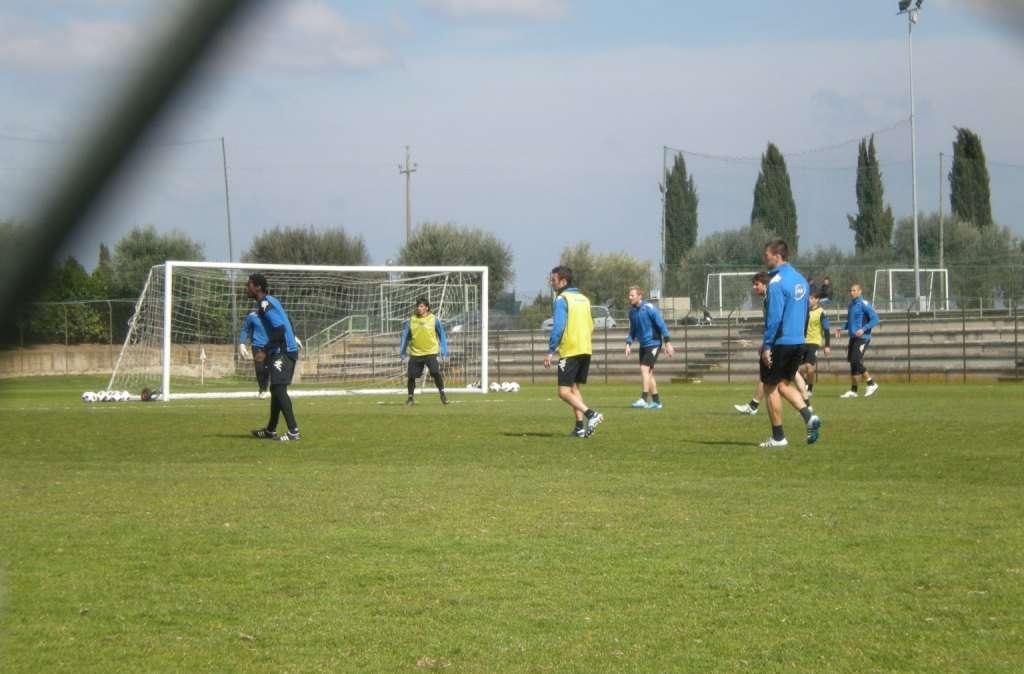 Samp alla Borghesiana: i ragazzi in allenamento