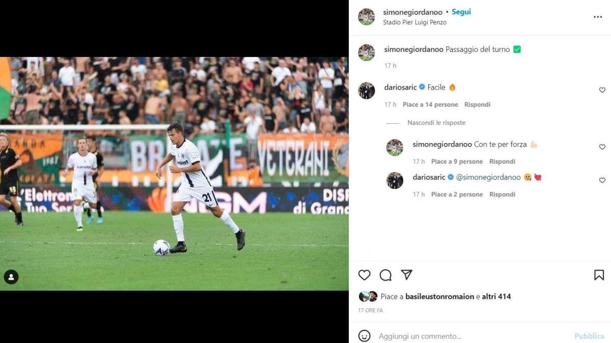 Ascoli, Giordano festeggia passaggio del turno e Saric commenta