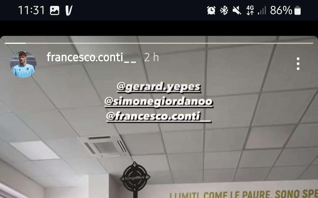 Sampdoria Social, F. Conti, Giordano e Yepes si allenano insieme in palestra