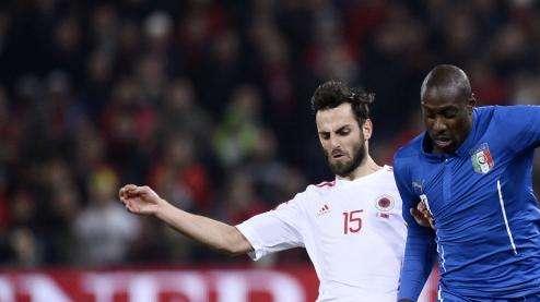 Italia-Albania, Okaka porta in vantaggio gli azzurri