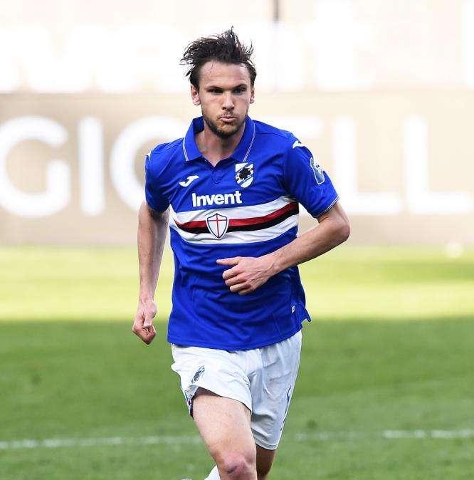 Ekdal celebra Bonazzoli: "Grande Federico. Forza Samp"