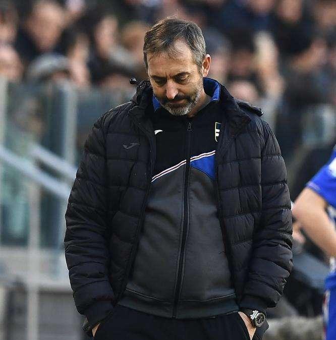 Giampaolo in conferenza: "Avremmo avuto bisogno del guizzo. Non posso rimproverare impegno e partecipazione"