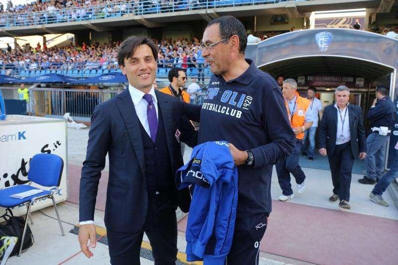 Montella al comando negli scontri diretti contro Sarri