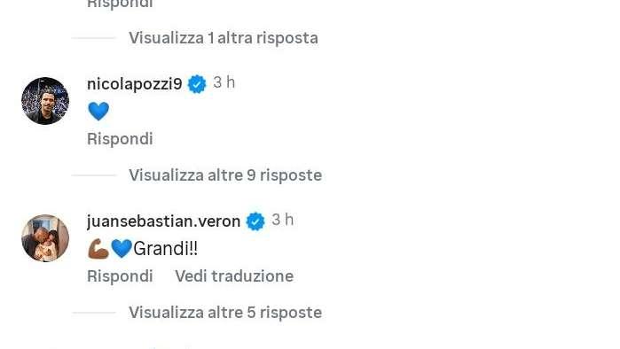 Sampdoria salva, sui social i commenti degli ex blucerchiati da Pazzini a Veron