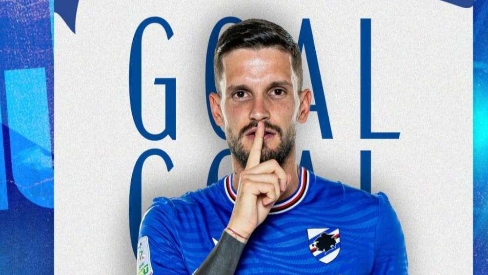 Sampdoria-Ternana, la federazione della Slovenia omaggia Stojanovic