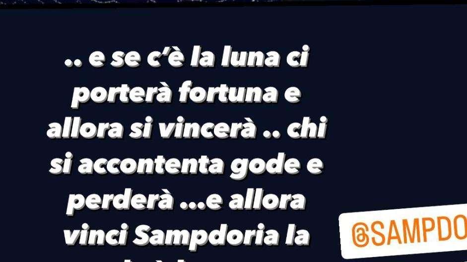 Zenga: "E allora vinci Sampdoria, la strada é lunga"
