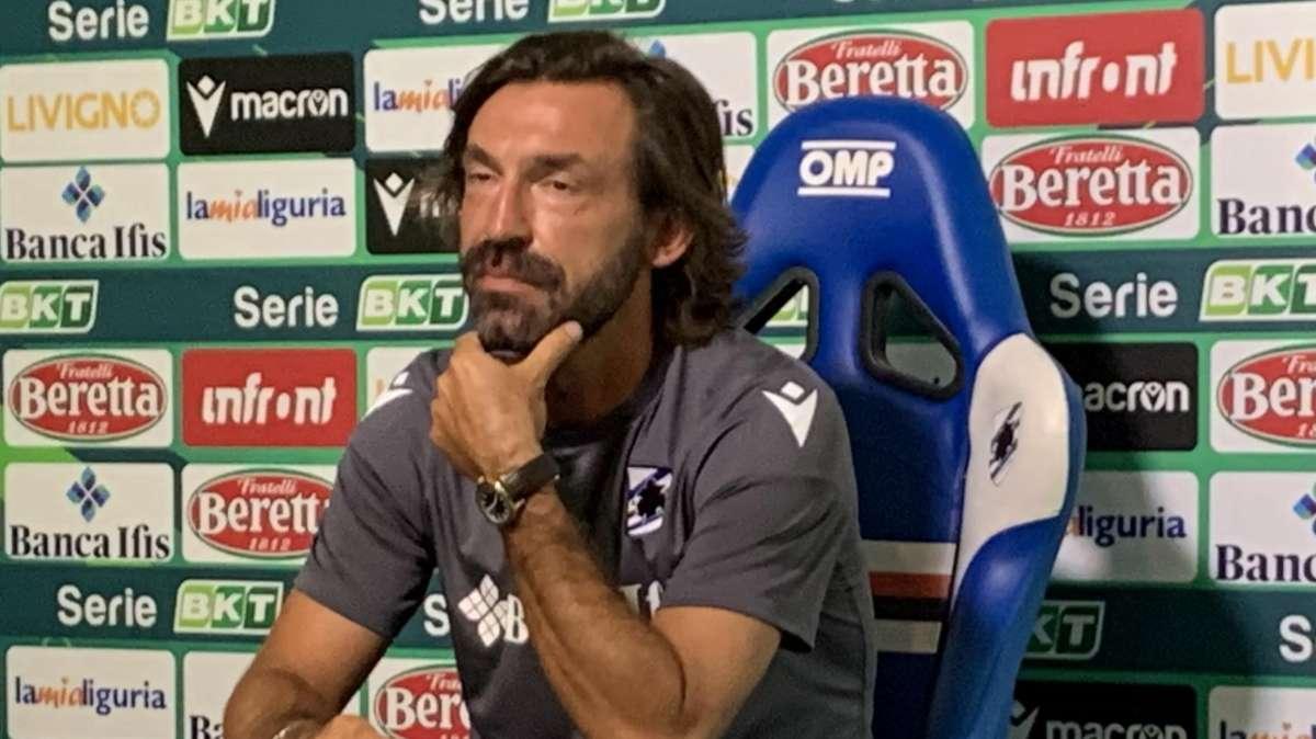 Sampdoria, Pirlo: "È mancata la condizione. In B non ci sono avversari teneri"