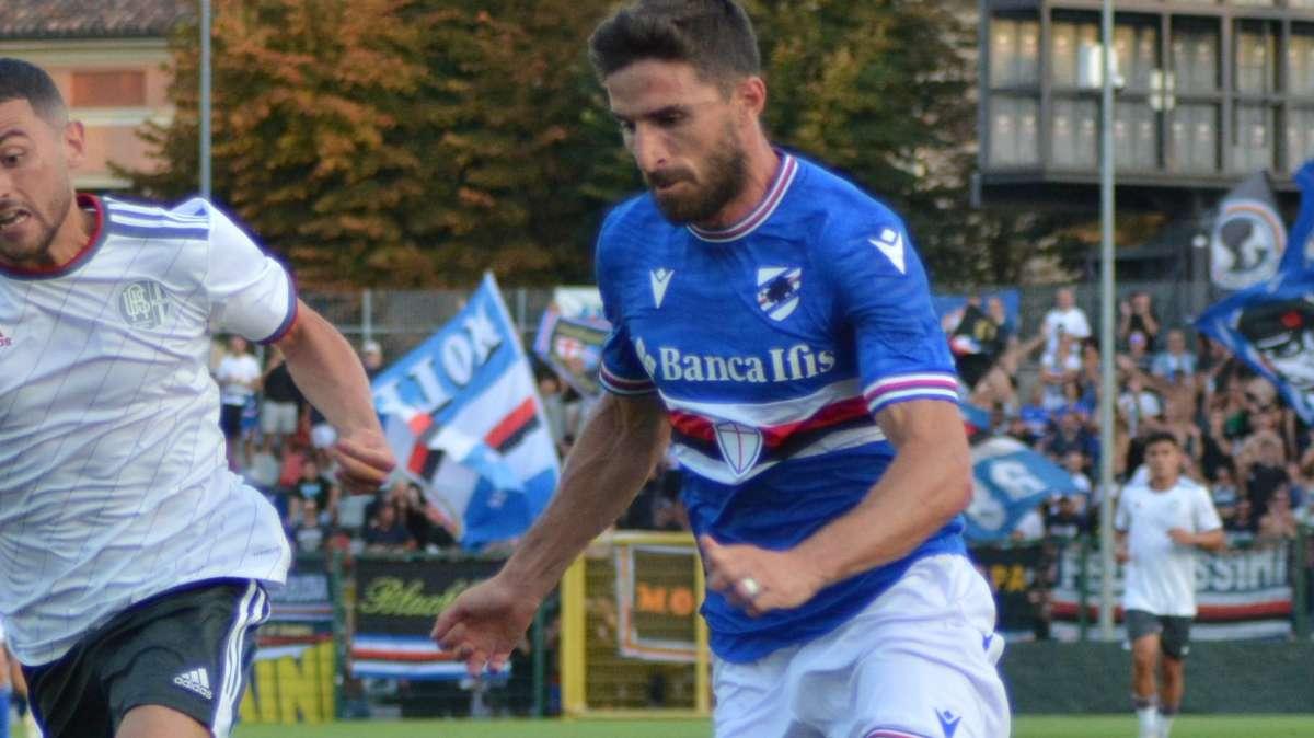 Palermo - Sampdoria, grande aggancio di Borini. C'è equilibrio ora