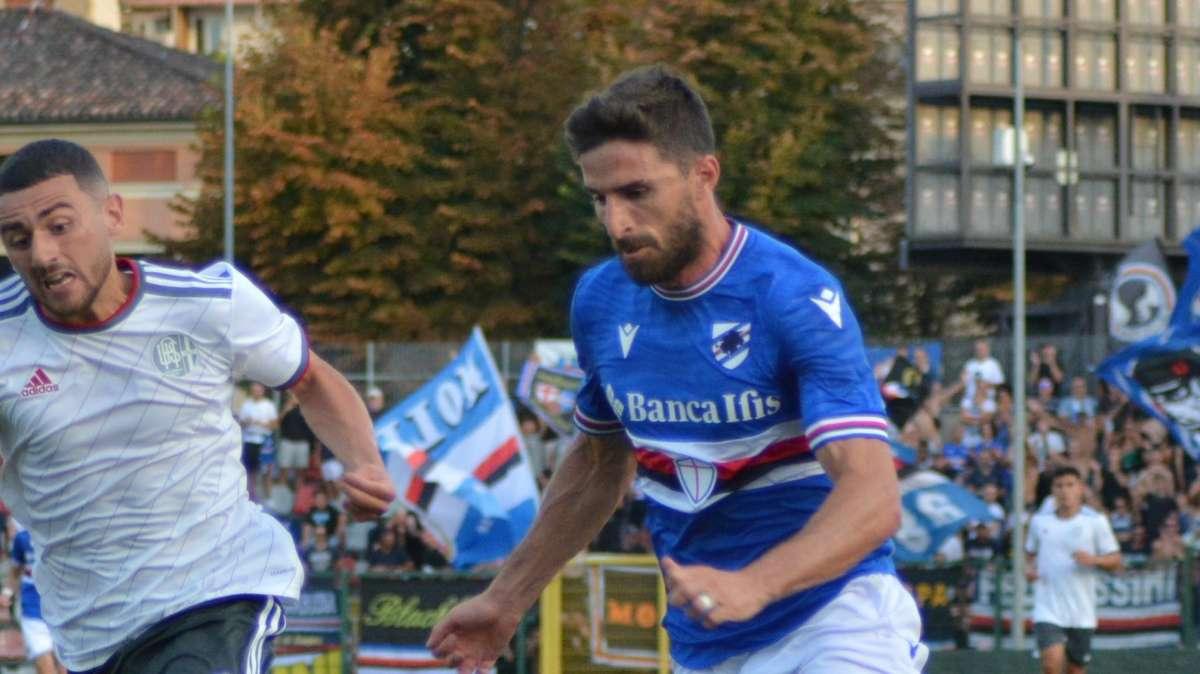 Como-Sampdoria: 85' rovesciata di Borini neutralizzata da Semper