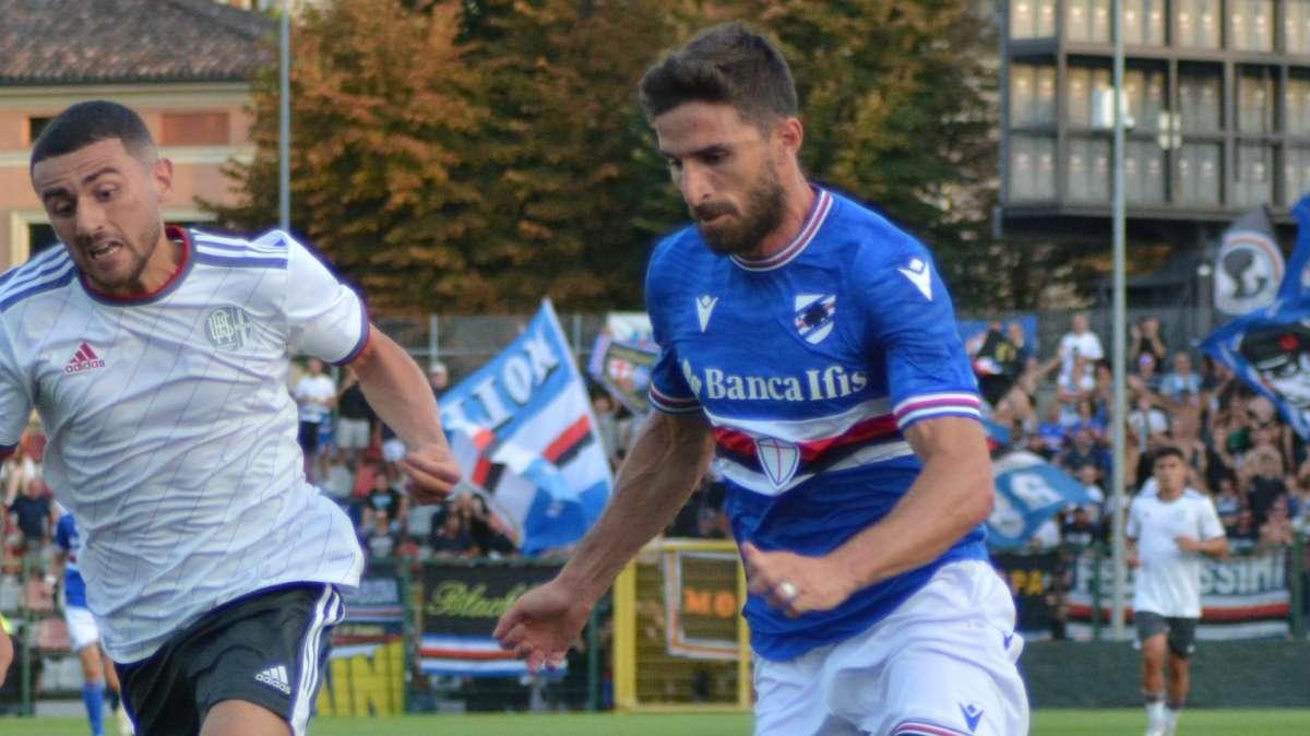 Sampdoria, il post di Borini per il Sudtirol: "Ci vediamo lunedì allo stadio"