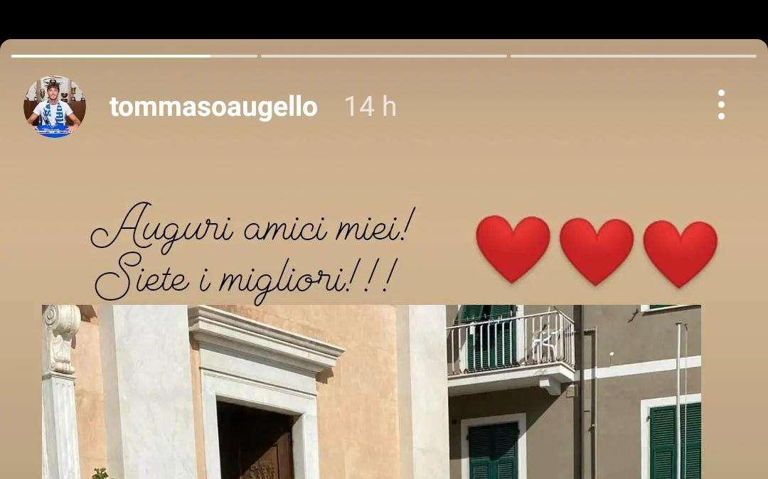 Sampdoria, Augello al matrimonio di Ceccaroni del Venezia