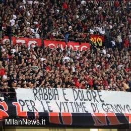 Fine inchiesta su presunti cori Ponte Morandi in Milan - Samp, il fatto non sussiste
