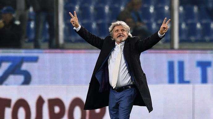 Ferrero: "Sono presidente di una grande squadra. Zamparini non credo sia invidioso"