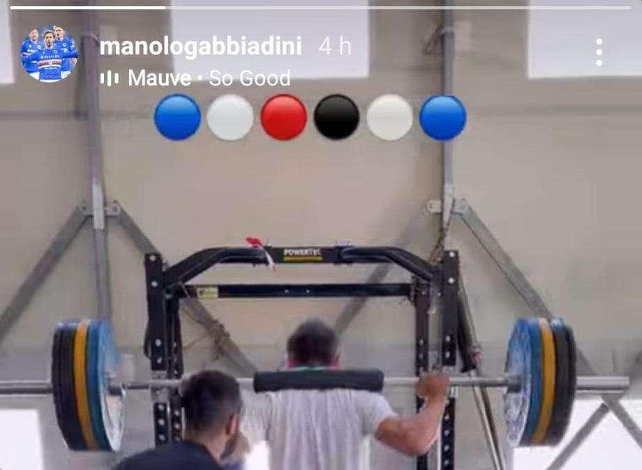 Social Sampdoria, Gabbiadini in palestra in vista della nuova stagione
