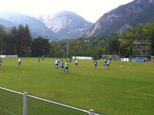 BARDONECCHIA LIVE - Partitella a campo ridotto sotto la pioggia