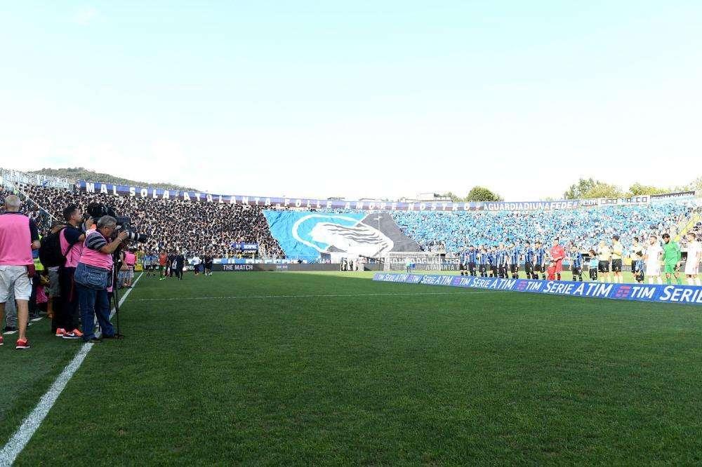 Atalanta - Sampdoria, utilizzo preventivo del sale sugli spalti