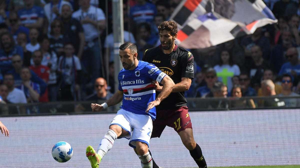 Sampdoria k.o. con Salernitana, Parolo: "Quagliarella ci ha messo la faccia"