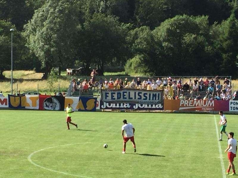 PONTE DI LEGNO LIVE - La Samp supera 8-0 il Sellero Novelle nella seconda amichevole stagionale