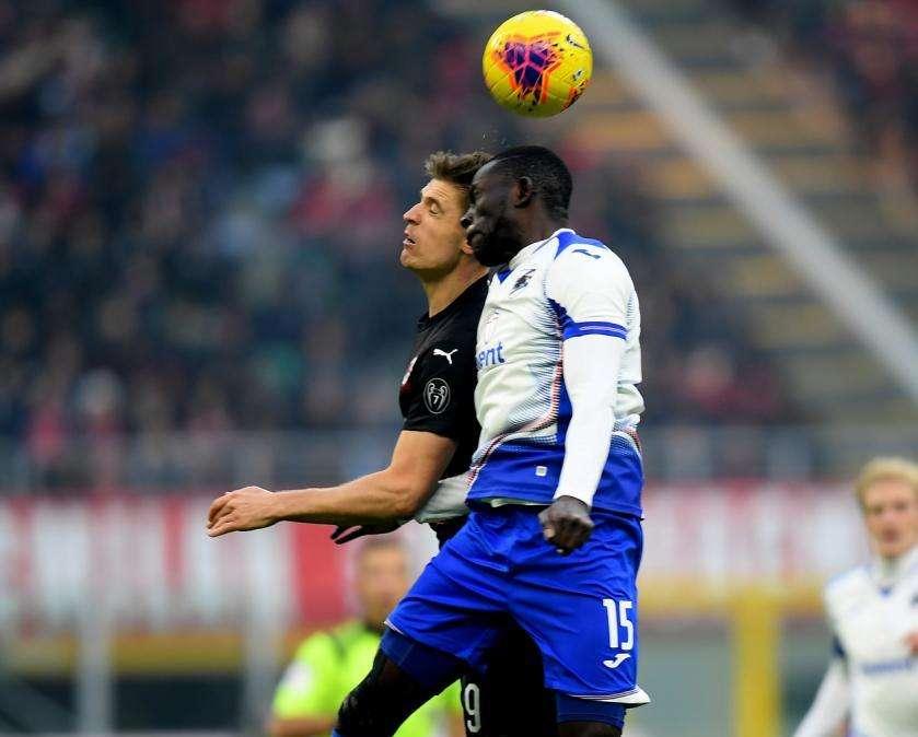 SAMPDORIA MVP: Colley domina anche a San Siro. Leader di un reparto convincente