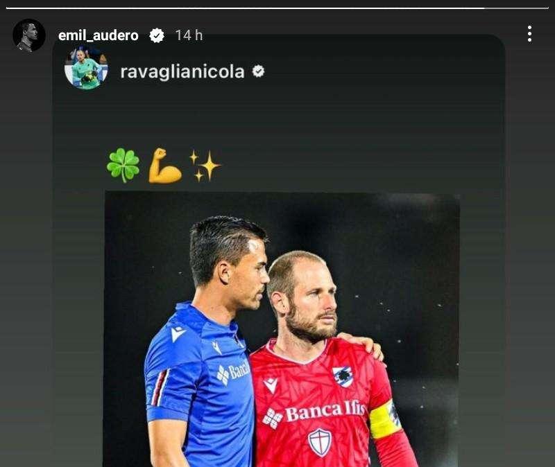 Social Sampdoria, la sinergia tra Audero e Ravaglia