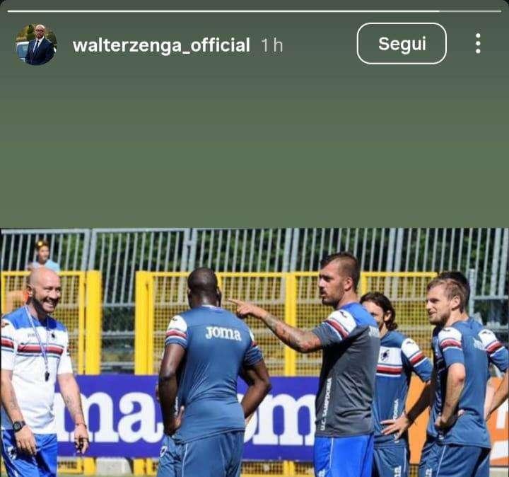 Social, Zenga e Viviano ricordano i trascorsi alla Sampdoria