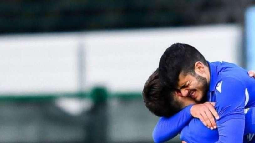 Angileri ringrazia Siatounis per la doppietta: "Complimenti fratello"