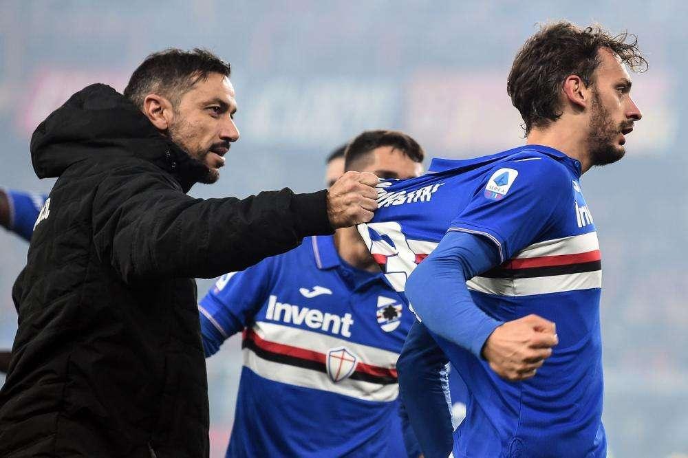 Gabbiadini: "Volevamo dare ai tifosi questa gioia. Partita combattuta"