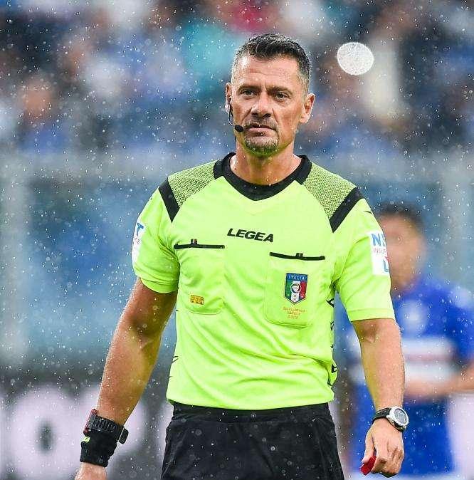 Giacomelli arbitra Sampdoria-SPAL