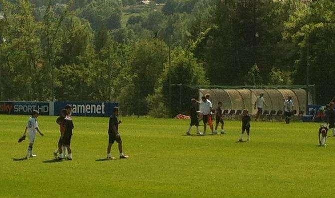 BARDONECCHIA LIVE - Giovani in campo prima della seduta pomeridiana