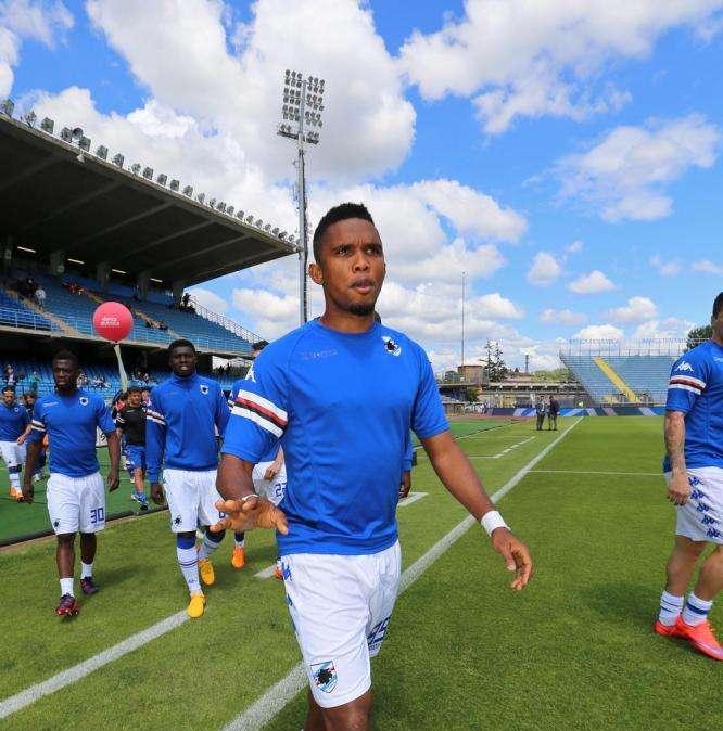 Eto'o: "Ferrero mi propose di fare l'allenatore - giocatore"
