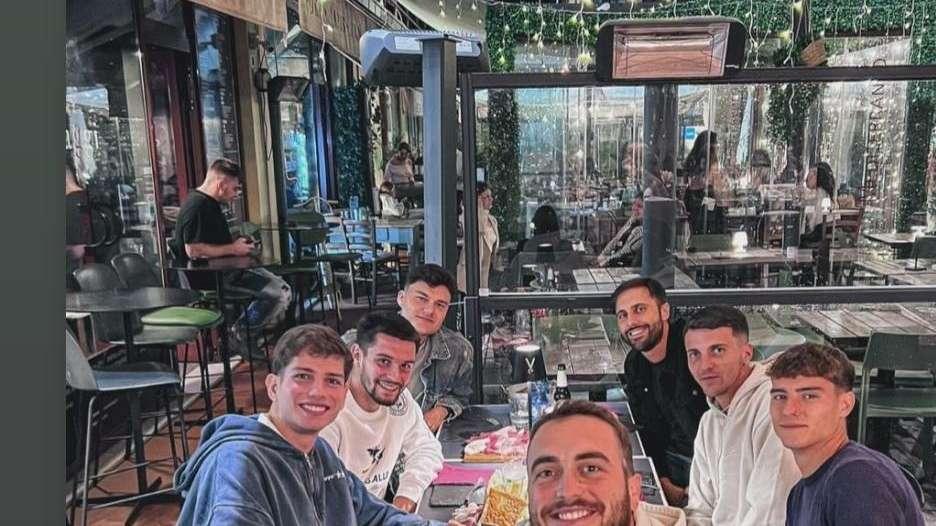 Sampdoria, cena di squadra per Pedrola, Yepes, Giordano e F. Conti