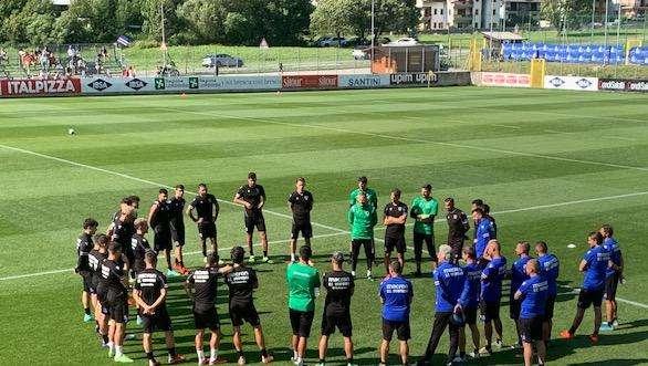 Primo allenamento in ritiro per Sampdoria: Verre a parte, riposo per Colley
