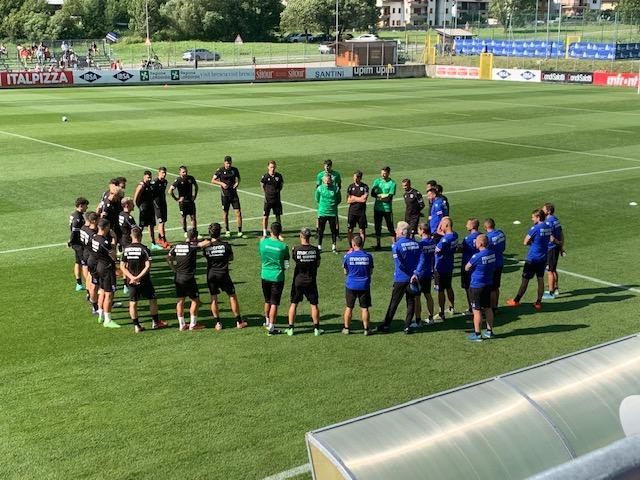 Sampdoria, recupero in campo per Malanca e Palma, terapie per Begic