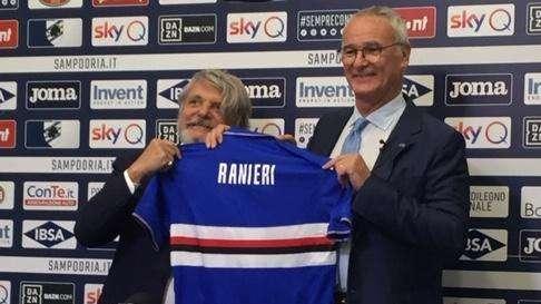 Ranieri: "Ho sempre simpatizzato per la Samp. Prima cosa sarà ridare autostima al gruppo. Voglio il massimo"