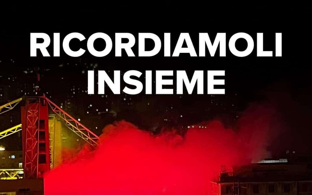 Sampdoria, i Gruppi della Sud: "2 novembre, ricordiamoli insieme"