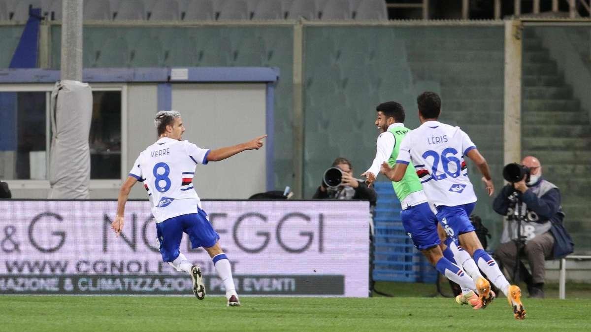 Quagliarella festeggia Verre: "Che bomber che sei!"