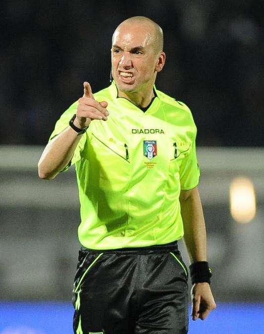 Samp-Palermo, la scheda dell'arbitro Fabbri
